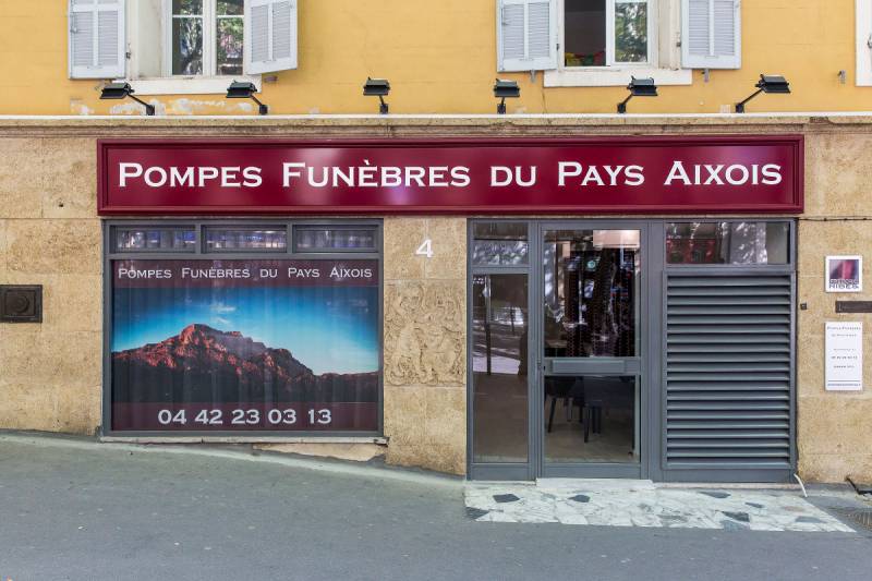 Marbrerie Funéraire du Pays Aixois, agence d'Aix centre, avenue Pasteur, Aix-en-Provence, Pays d'Aix