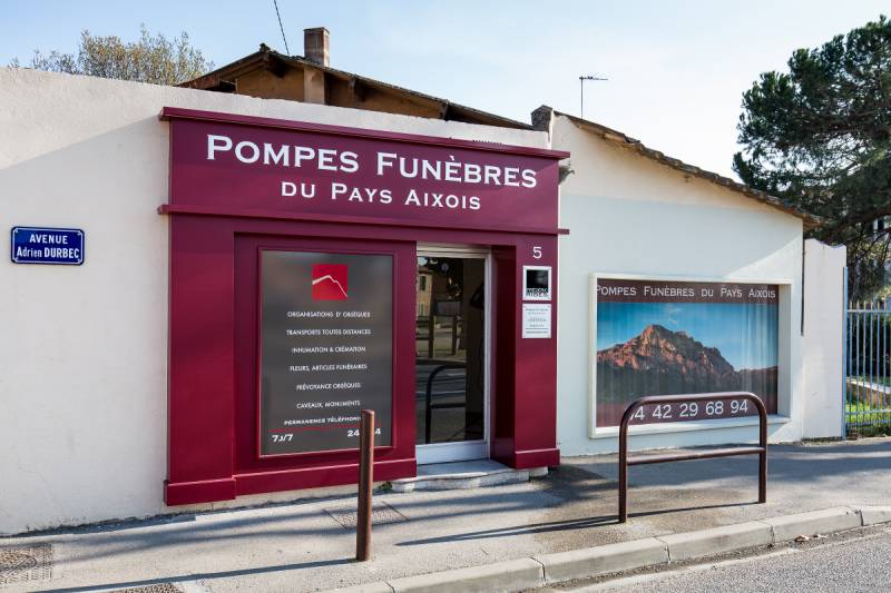 Pompes Funèbres du Pays Aixois, marbrerie funéraire à Aix-Les-Milles